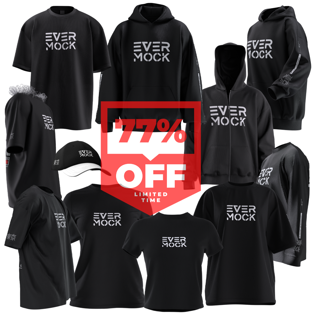 3D T-Shirt Oversized Hoodie Zip Crop Top Cap Trucker Hat Walking Mockup Blender Animation Mega Pack Bundle Rotating 360 Design Video Clothing Brand T Shirt Business DTF DTG Screen Printing Fashion Streetwear Embroidery Cotton Ultra Hyper Realistic Tutorial Heat Transfer Marketing Sales ecommerce