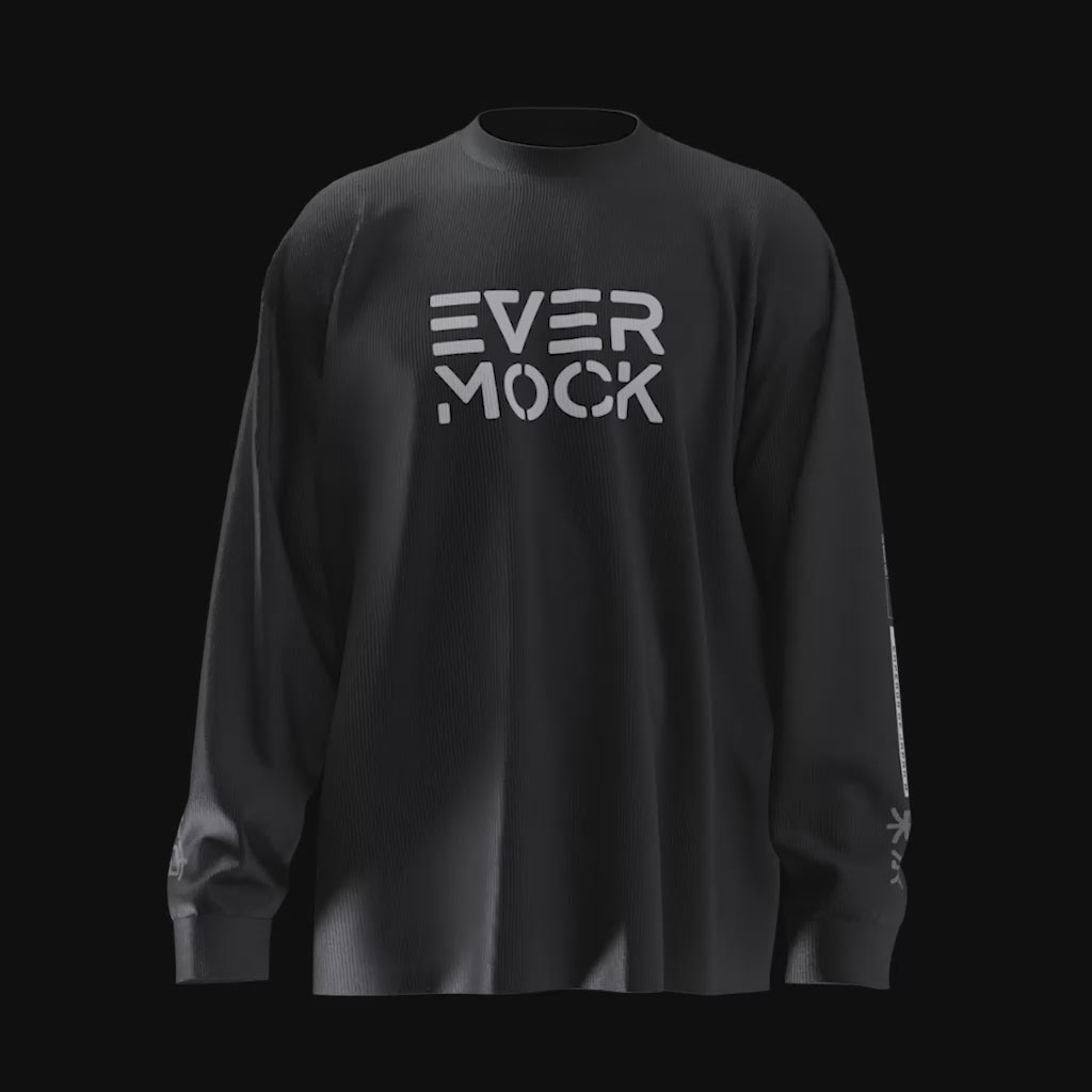 3D Long Sleeve Sweet Shirt Mockup Blender Animation Rotating 360 Design Video Clothing Brand T shirt Business DTF DTG Screen Printing Fashion Streetwear Embroidery Cotton Ultra Hyper Realistic Tutorial Heat Transfer Marketing Sales ecommerce