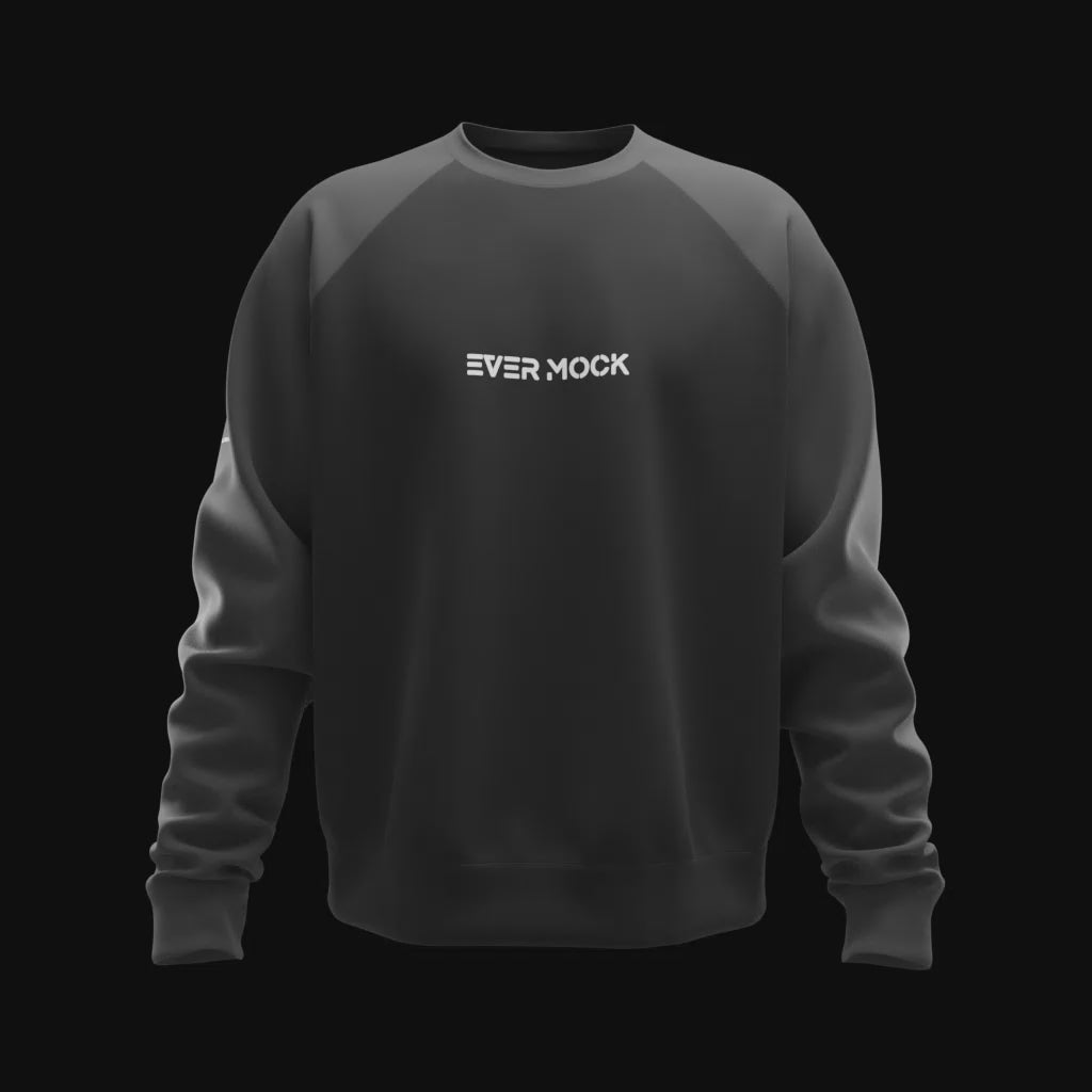 3D Raglan Sweatshirt Oversized Mockup Blender Animation Rotating 360 Design Video Clothing Brand T Shirt Business DTF DTG Screen Printing Fashion Streetwear Embroidery Cotton Ultra Hyper Realistic Tutorial Heat Transfer Marketing Sales ecommerce