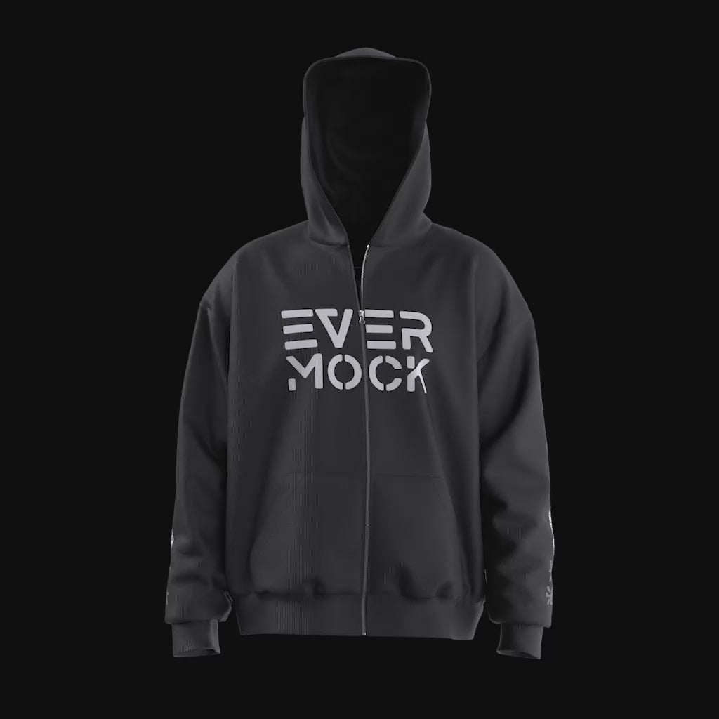 3D Zip Hoodie Mockup Blender Animation Rotating 360 Design Video Clothing Brand T Shirt Business DTF DTG Screen Printing Fashion Streetwear Embroidery Cotton Ultra Hyper Realistic Tutorial Heat Transfer Marketing Sales ecommerce